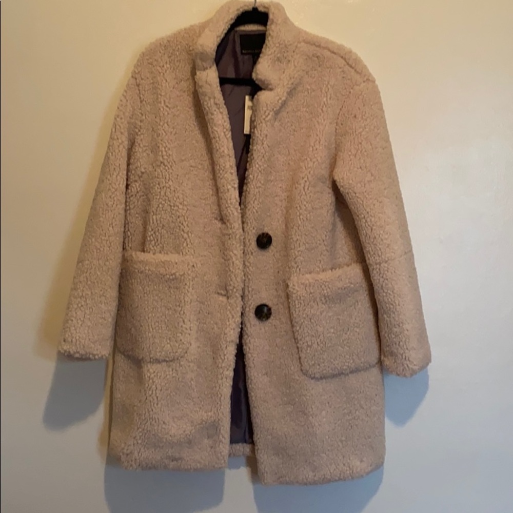 NWT Banana Republic Sherpa Coat